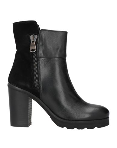 Keb Woman Ankle Boots Black Size 7 Leather In Black