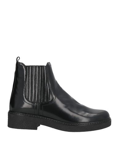 The Flexx Woman Ankle Boots Black Size 9.5 Leather In Black