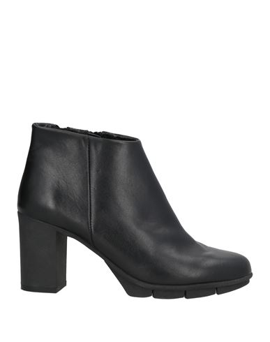 The Flexx Woman Ankle Boots Black Size 9.5 Leather In Black