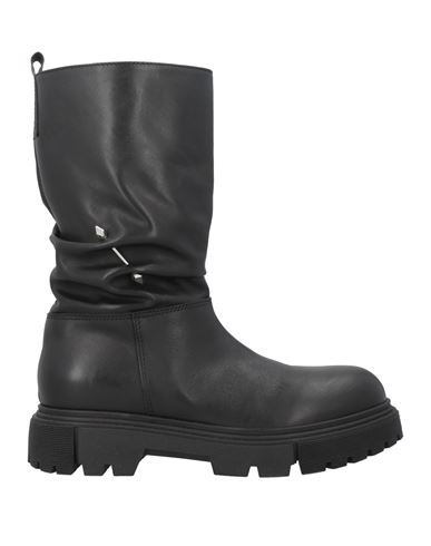 Andrea Morelli Woman Ankle Boots Black Size 5 Leather In Black