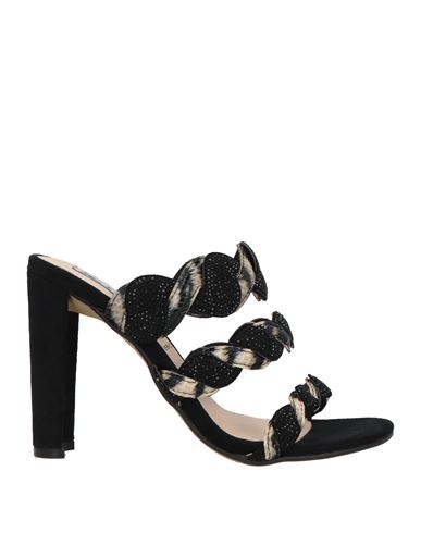 Osey Woman Sandals Black Size 8 Synthetisches Material In Black