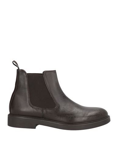 Kebo Man Ankle Boots Dark Brown Size 8 Leather