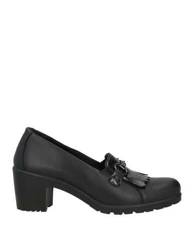 Enval Soft Woman Loafers Black Size 10 Leather In Black