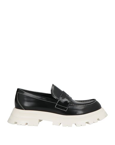 Mcq By Alexander Mcqueen Mcq Alexander Mcqueen Woman Loafers Black Size 8 Leather In Black