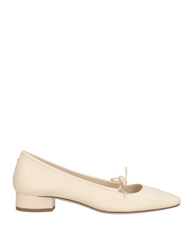 Aeyde 25mm Darya Patent Leather Ballerinas In Neutral
