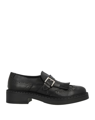 Ovyè Ovyé Woman Loafers Black Size 10 Calfskin In Black