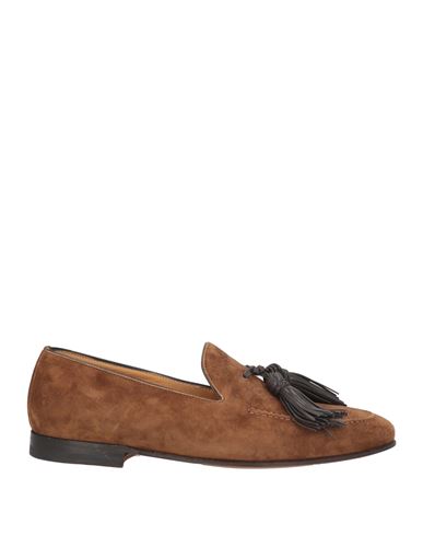 Borgioli Man Loafers Brown Size 7 Leather In Brown