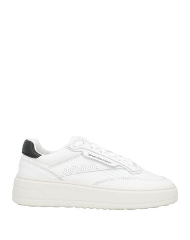 Copenhagen Studios Woman Sneakers White Size 8 Leather In Animal Print