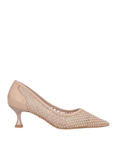 Lola Cruz Woman Pumps Blush Size 5 Textile Fibers In Pink