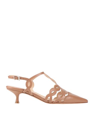 By A. Woman Pumps Blush Size 7 Leather In Pink