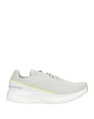 Salomon Man Sneakers Light Grey Size 8.5 Textile Fibers In Gray