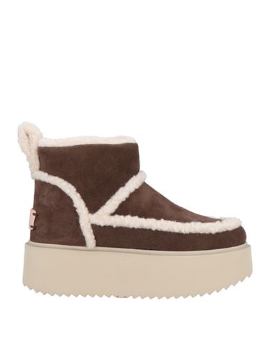 Botines de caña alta Mujer Café 41,42 Mujer