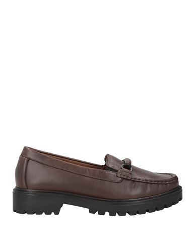 Cinzia Soft Woman Loafers Dark Brown Size 7 Synthetisches Material In Brown