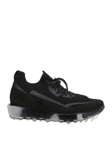 Rbrsl Rubber Soul Man Sneakers Black Size 9 Leather, Textile Fibers In Multi