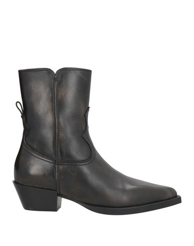 Copenhagen Studios Woman Ankle Boots Black Size 8 Leather In Black