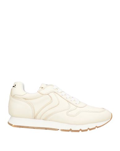 Voile Blanche Woman Sneakers Ivory Size 7 Leather In Multi
