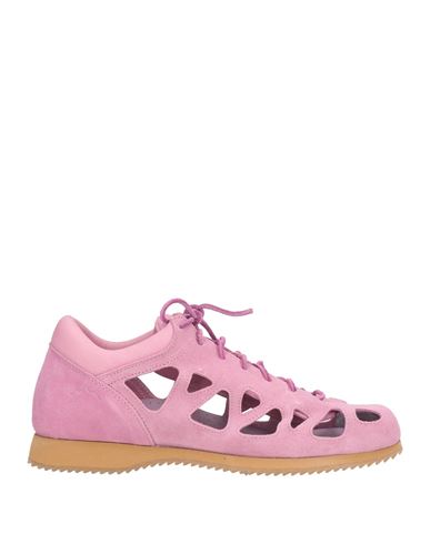 Diemme Man Sneakers Mauve Size 10 Leather In Purple
