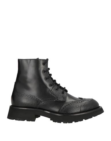 Mcq By Alexander Mcqueen Mcq Alexander Mcqueen Man Ankle Boots Black Size 9 Leather In Multi