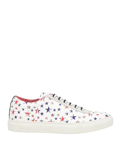 Frankie Morello Woman Sneakers White Size 7 Leather In White