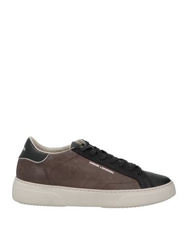 Crime London Man Sneakers Black Size 9 Leather In Black
