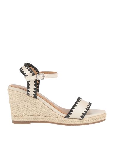 Gioseppo Woman Espadrilles Beige Size 7.5 Leather In Nude