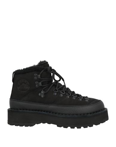Diemme Man Ankle Boots Black Size 9 Leather In Black