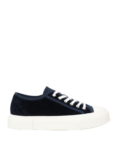 Theory Project Woman Sneakers Midnight Blue Size 8 Textile Fibers In Blue