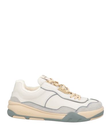 Theory Project Woman Sneakers Grey Size 8 Calfskin In Gray