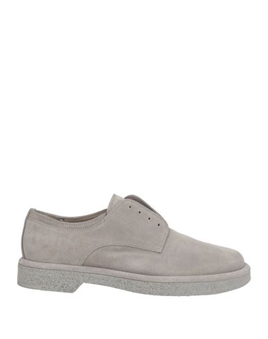 Officine Creative Italia Man Lace-up Shoes Light Grey Size 8.5 Leather In Gray
