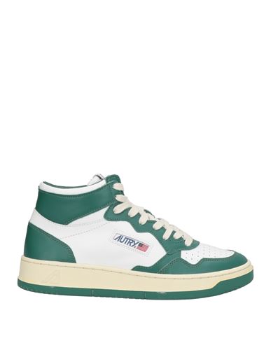 Autry Man Sneakers Green Size 9 Leather In Green
