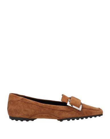 Sergio Rossi Woman Ballet Flats Camel Size 6 Leather In Sand