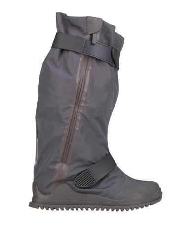Adidas By Stella Mccartney Woman Boot Grey Size 6.5 Textile Fibers, Synthetisches Material In Gray