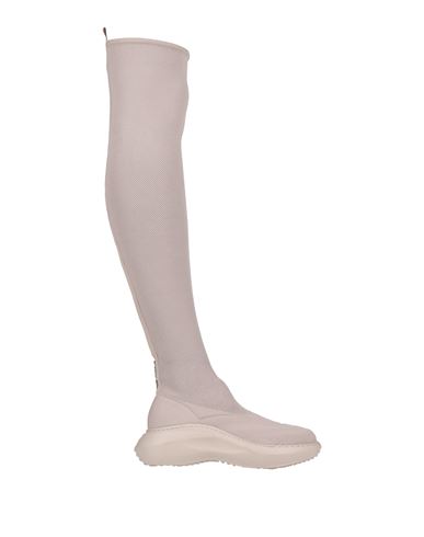 Vic Matie Vic Matiē Woman Boot Light Grey Size 7 Textile Fibers In Gray