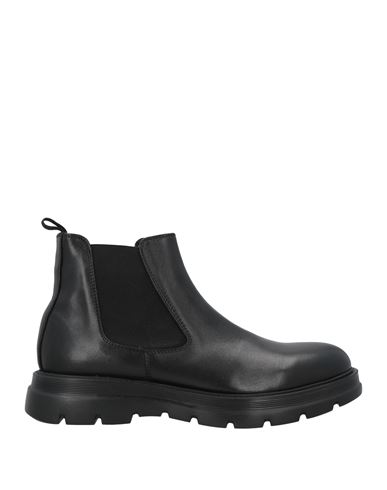 Kebo Man Ankle Boots Black Size 7 Calfskin In Black