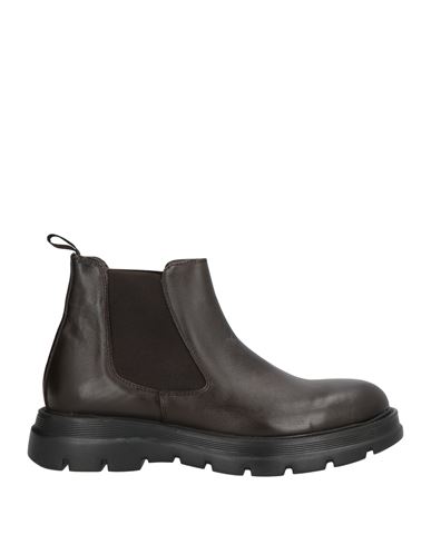 Kebo Man Ankle Boots Dark Brown Size 8 Calfskin In Brown