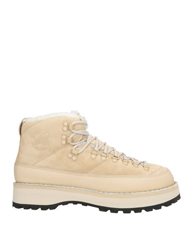 Diemme Man Ankle Boots Beige Size 9 Leather In Neutral