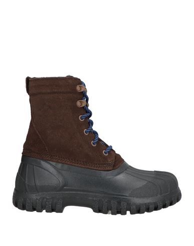 Diemme Woman Ankle Boots Chocolate Brown Size 6 Leather In Brown