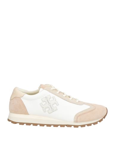 Tory Burch Woman Sneakers Beige Size 7 Leather, Textile Fibers In Neutral