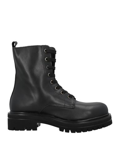 Noa A. Woman Ankle Boots Black Size 8 Calfskin In Black