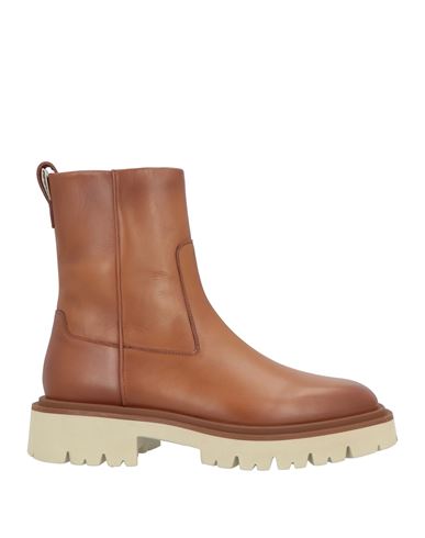 Ferragamo Man Ankle Boots Camel Size 8 Calfskin In Nude