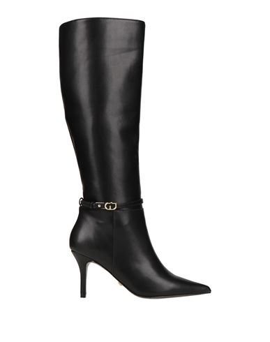 Guess Woman Boot Black Size 7 Synthetisches Material In Black