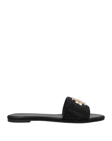 Tory Burch Woman Sandals Black Size 5.5 Leather In Black