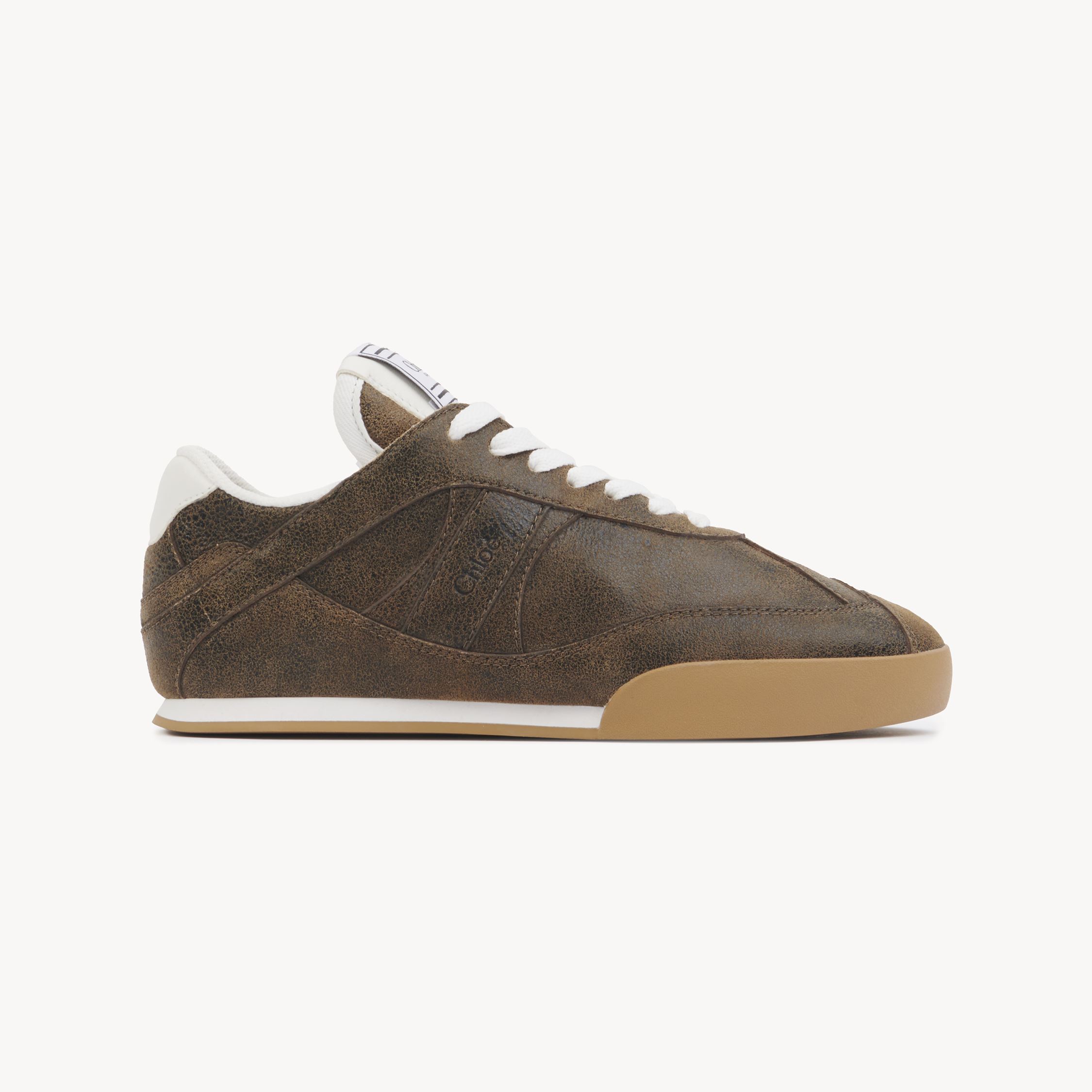 Chloé Kick Sneakers In Brown