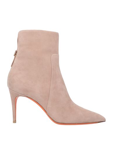 Santoni Woman Ankle Boots Light Pink Size 8 Leather In Pink