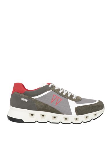 Igi & Co Man Sneakers Dark Green Size 7 Leather, Textile Fibers In Green