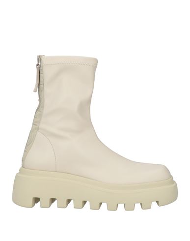 Vic Matie Vic Matiē Woman Ankle Boots Cream Size 9 Leather In White