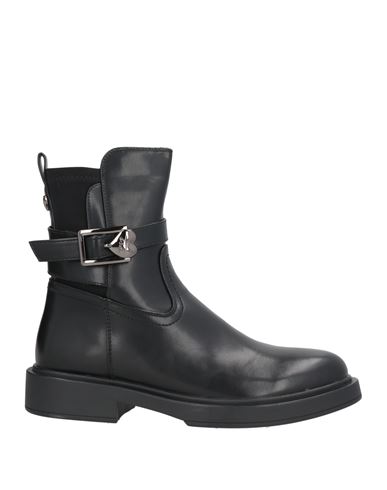 Tua By Braccialini Woman Ankle Boots Black Size 11 Synthetisches Material, Textile Fibers In Black