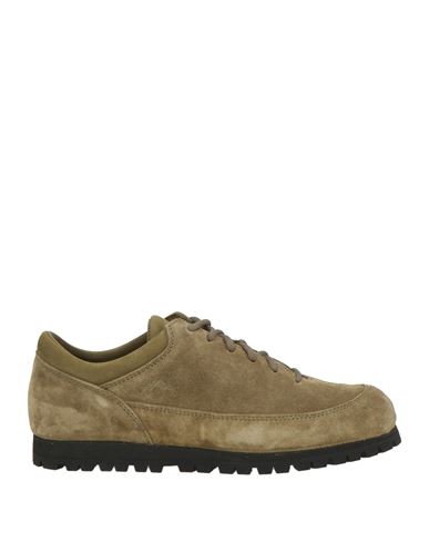 Diemme Woman Sneakers Military Green Size 8 Leather In Green