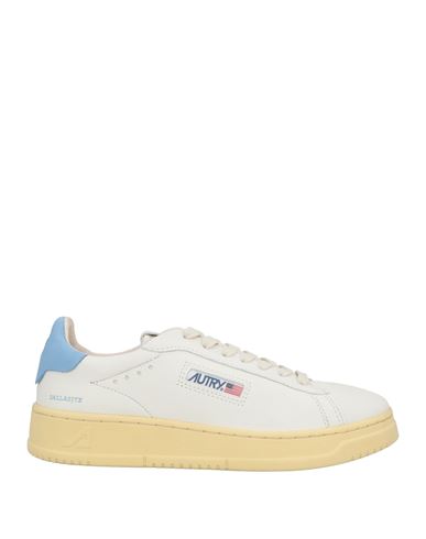 Autry Low-top Sneakers With Vintage Inspiration And Embossed Branding In White