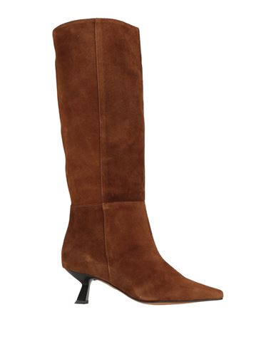 Angel Alarcon Ángel Alarcón Woman Boot Camel Size 7 Leather In Neutral